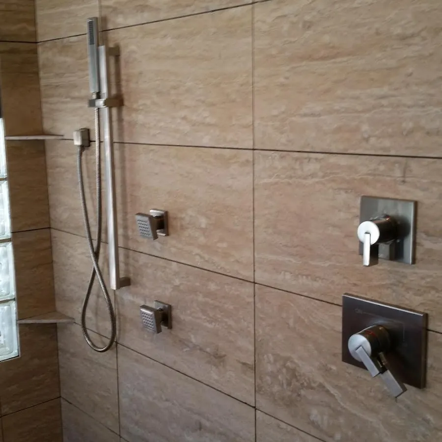 Shower fixture installation for Gas Line Repair in South Kensington
